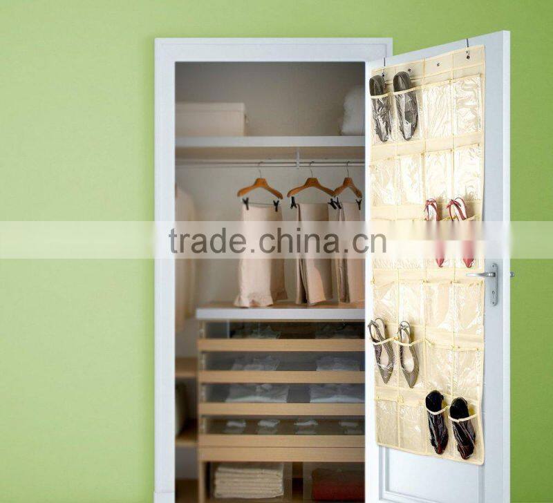 Shoe Organizer with 24 Pockets