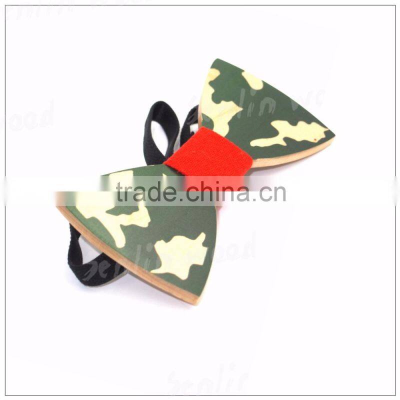 2015 New Fashion Personality Dot Bow Tie Wooden Butterfly Neck Tie For Men Jewelry Accessories