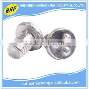 China manufacturer nonstandard stainless steel threaded decorative screw