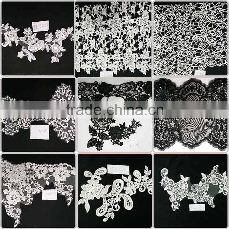 Fashion decorative french lace fabric for wedding dress wholesale China