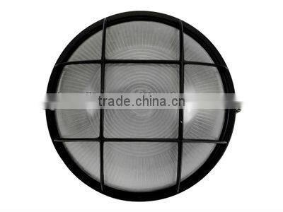 60W round indoor plastic grille ceiling bulkhead light