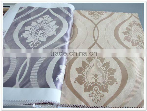 2013 Highgrade New Sitting Room Contracted Jacquard Blackout Curtain Fabric