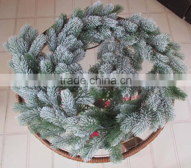 PVC Pine Needles/PE Christmas Tree Branch