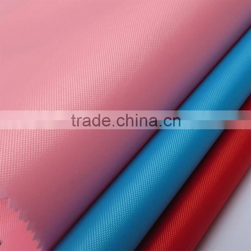 High quality Waterproof 100% polyester 400d oxford woven fabric with pvc coating for bags/tents/awnings