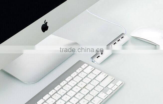 China origin premium aluminum casing 7 port usb 2.0 hub