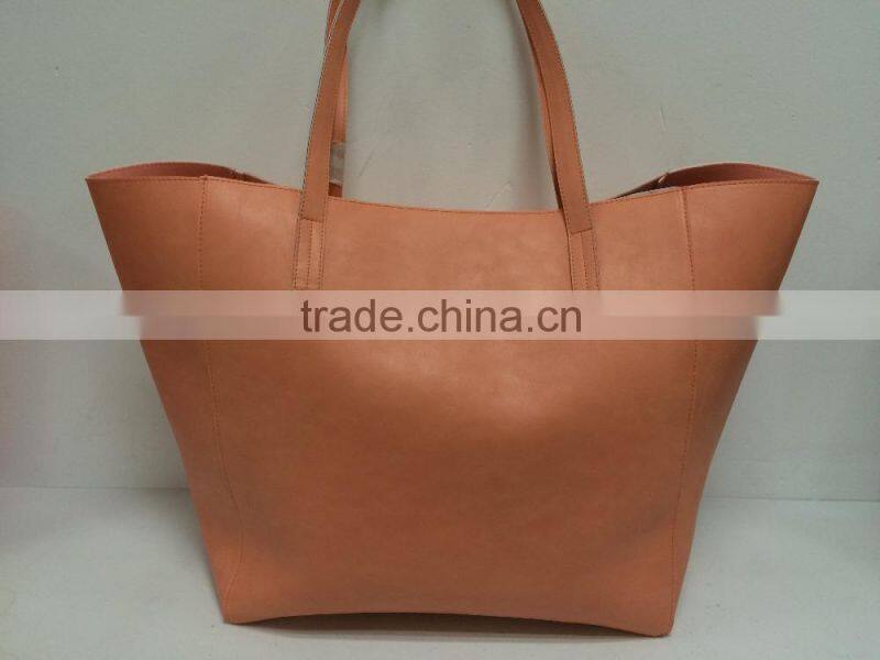 Hot sale cheap fashion female big tote bag