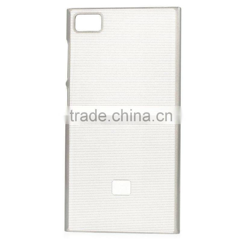 Translucent Horizontal Stripes Plastic Case for Xiaomi 3 MI3,xiaomi 3 mi3 PC case,xiaomi 3 mi3 hard case