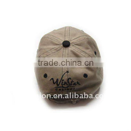Promotional high-quality 100% cotton custom baseball cap