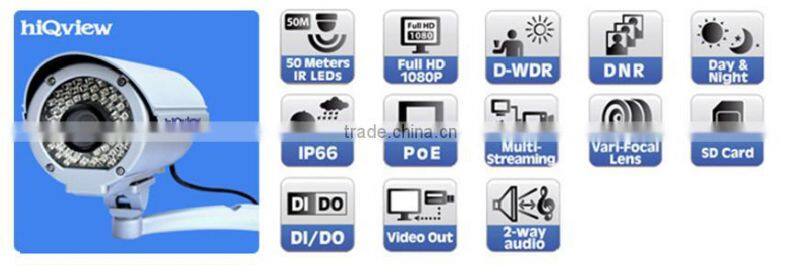 IR-50M Full HD Outdoor Weather Proof Bullet IP Camera