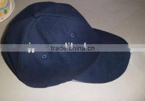 100% fleece high quality baseball caps with 3-5 led lights
