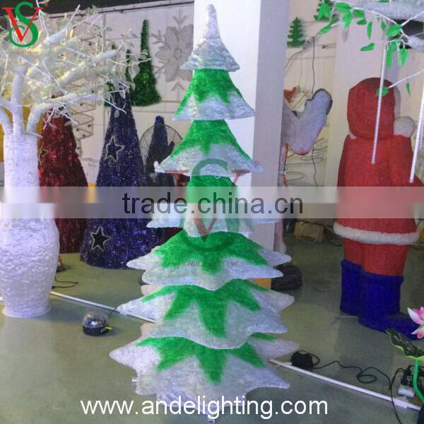 bottle outdoor decorations 3D motif light LED Xmas light Christmas tree light