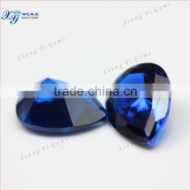 High Quality 5*8MM Pear Cut Sapphire Loose Synthetic Spinel