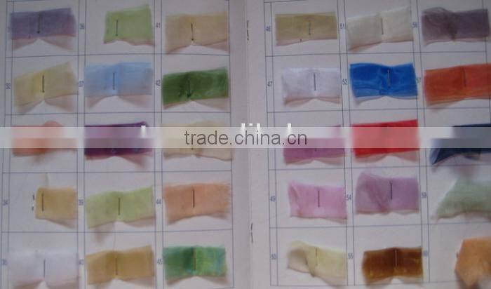 100%Polyester Scroll Embroidered Organza Table Overlay Round Overlay