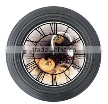 luminous best quality coffee time large 20 inch wall clock