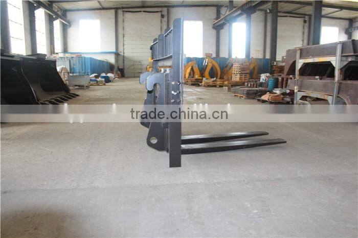 OEM Wheel Loader Optional Equipment Pallet Fork (1250*2400mm) For SDLG LG956L Wheel Loader