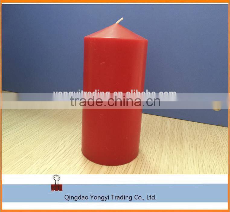 pillar church candles; paraffin wax candles; religious candles