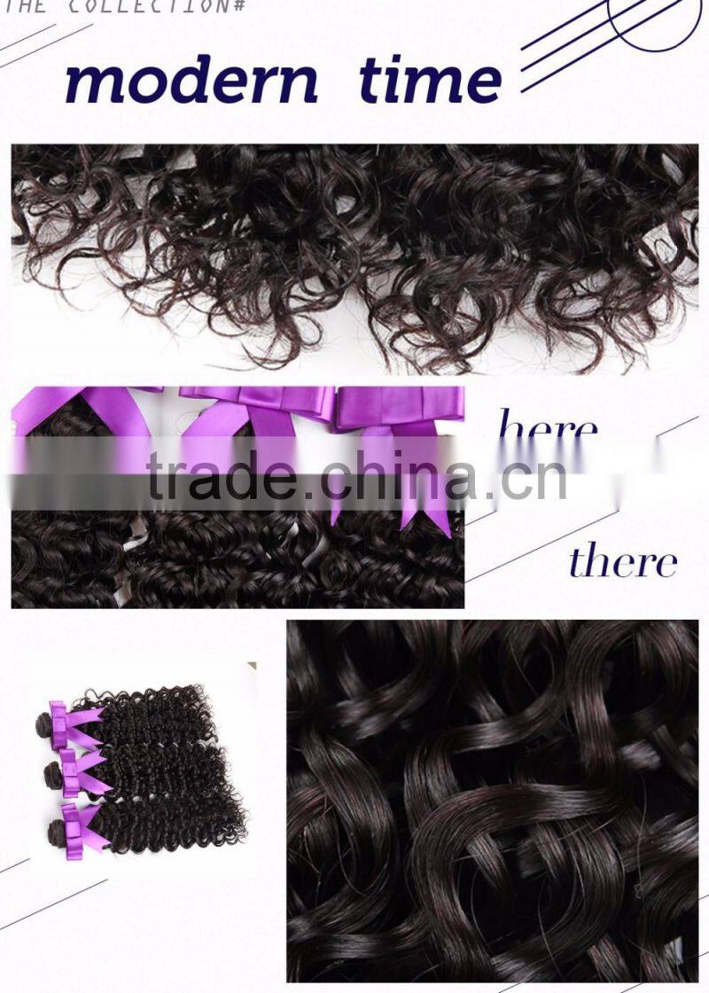Qulity supplier long life span no mixture no lice full cuticle cheap curly true Mongolian human hair from China