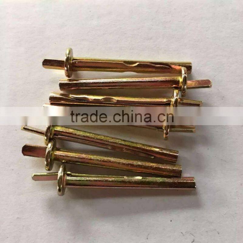 zinc plating-blue white anchor bolts ceiling anchor