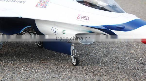 RC JET Model F16 105mm EDF 2.4GHz 6CH Radio Controll Fighting Falcon Airplane R/C Aircraft