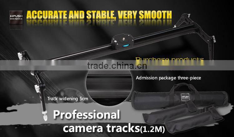 New released video camera slider 80cm for DV camcorder with pan head