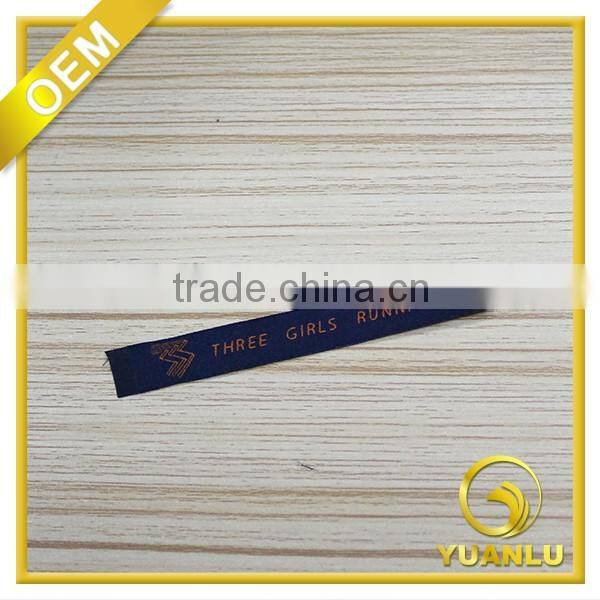 Security holographic clothing woven label Garment Labels woven label