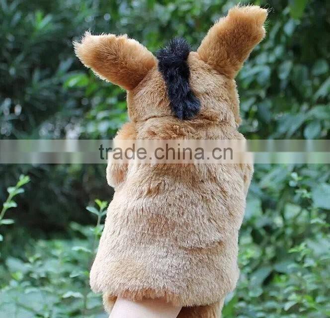 High Quality Animal Donkey Plush Toy Plush Hand Puppet