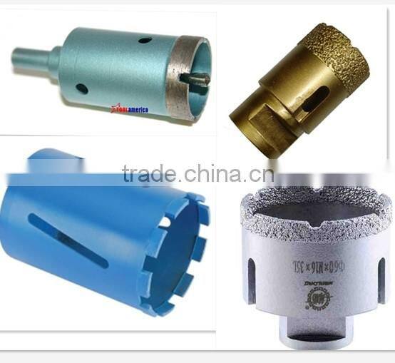 Diamond Crown Segment Core Drill Bit for Wet Coring Stone