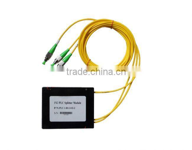 1x2 2.mm Fiber Optic PLC Splitter Module