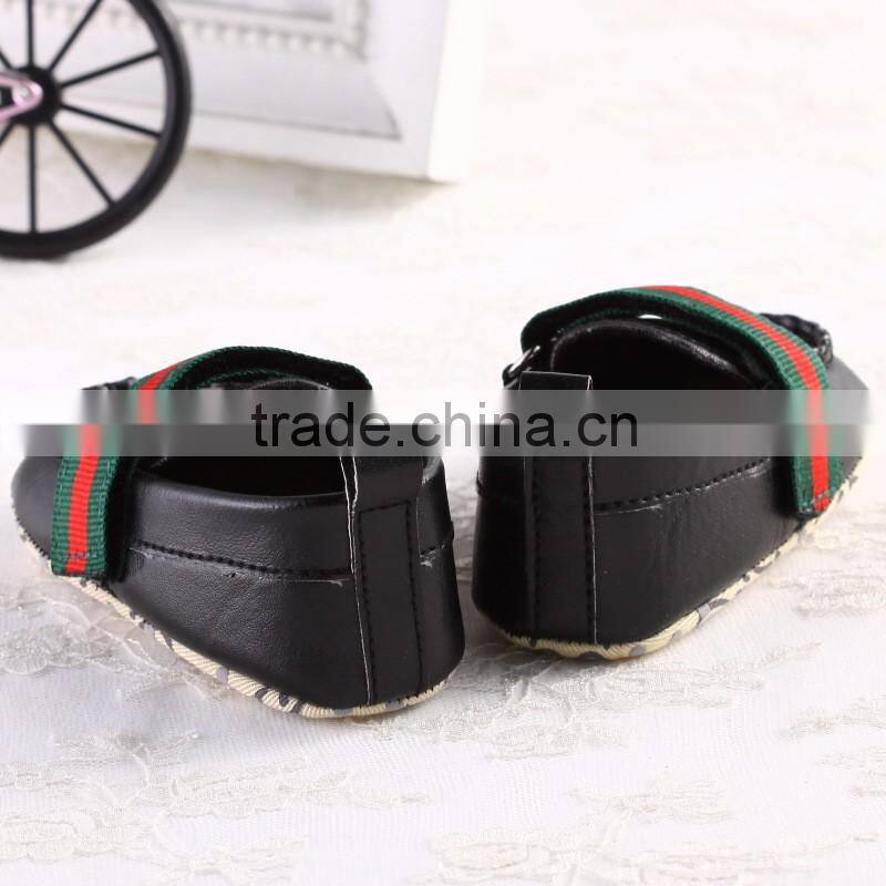 Soft newborn pu leather for wholesale baby shoes