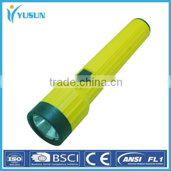Plastic LED flashlight batteries torch flashlight Rechargeable flashlight manufacturers selling