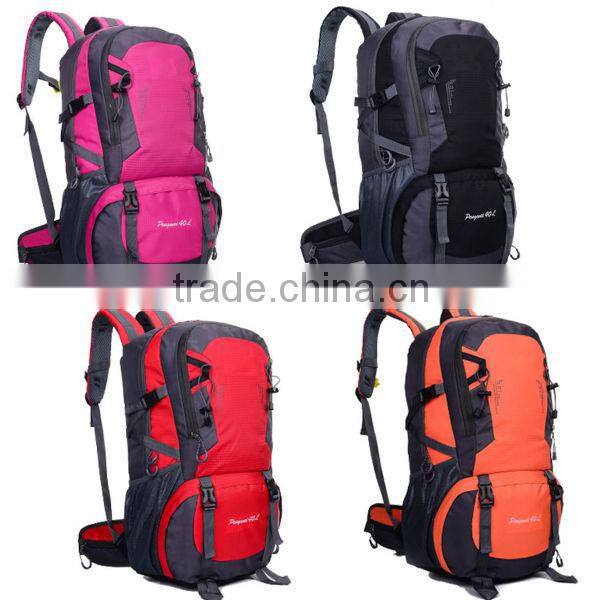 Durable folding hiking backpack,outdoor big travel bag