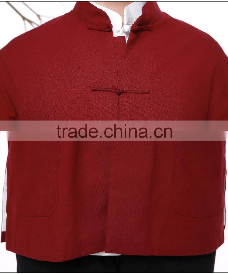 Traditional Chinese garments double-dick coat for Kungfu/Taiji Meditation menwear colorful Retail & wholesale