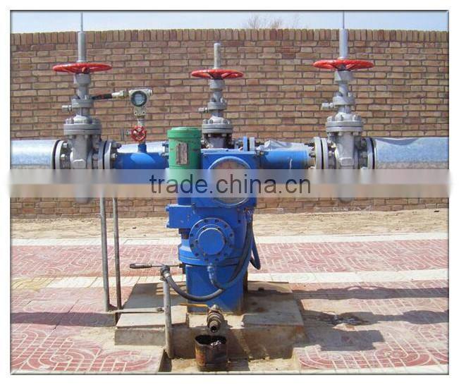 Pig Launcher and Receiver for cleaning oil pipes