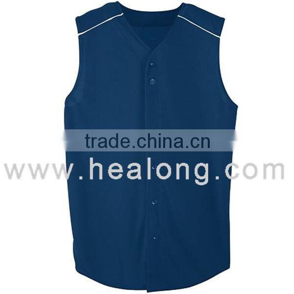 cheap custom sublimation men pullover baseball jersey