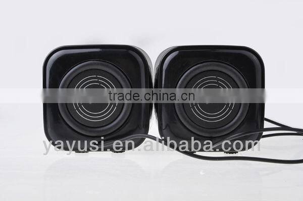 Passive type computer audio speaker With Passive Vibration ,speaker box