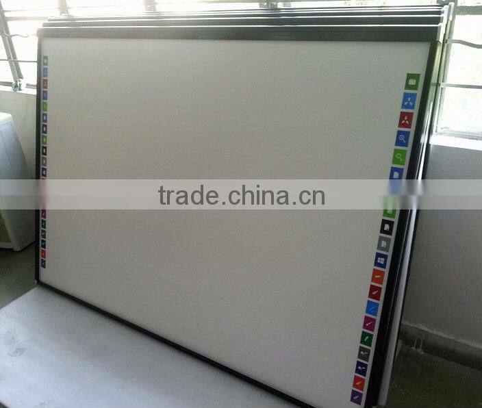 Optical interactive whiteboard,education supplies,smart board,support finger touch,dual-users