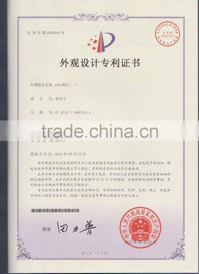 waterproof led branch flower trees light