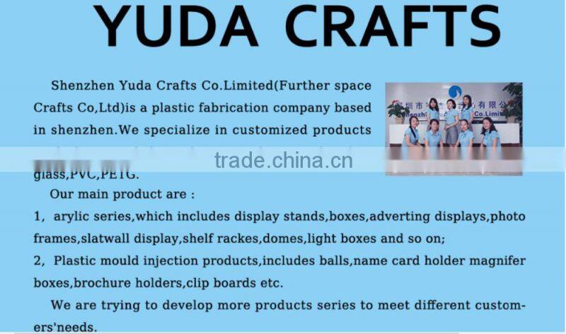 Custom made cnc machined acrylic dvd movie display