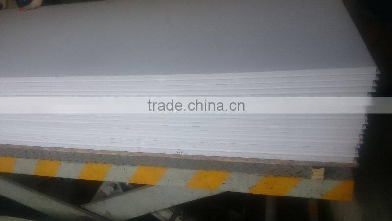Acrylic sheet laminated pvc foam board in 1220*2440*18mm