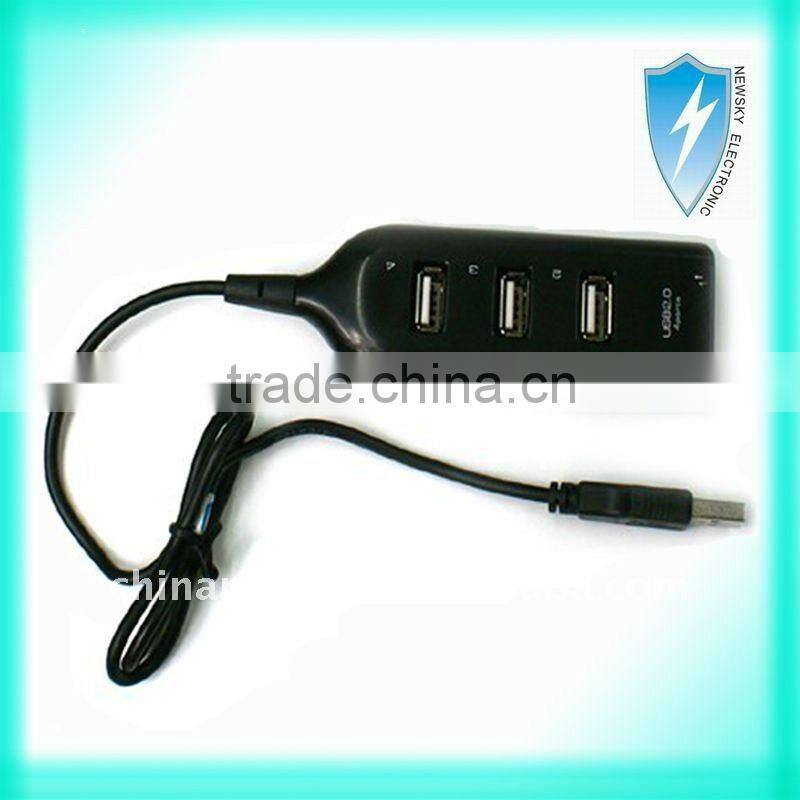 USB 4-Port Hub Splitter Cable Adapter High-Speed(b)