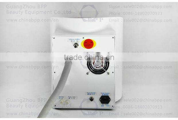 2016 salon beauty equipment q switch nd yag laser tattoo removal machine