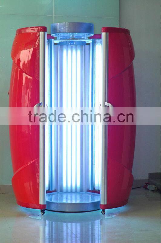 Zhengjia stand solarium machine / solarium tanning machine/tanning bed made in China