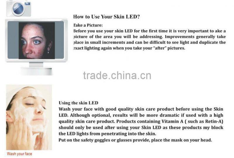 New whitening & Moisturizing professional led facial mask