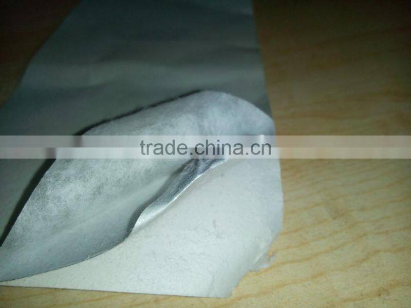 Aluminium foil laminated white paper board for glass plastic bottle