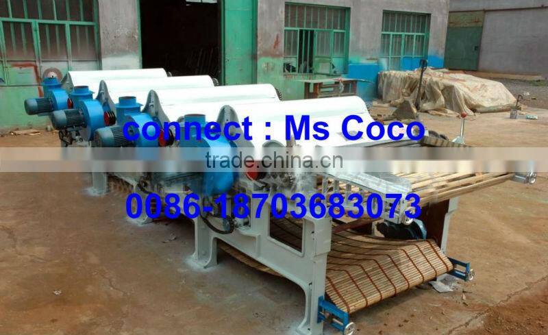 Two/Three /four/five rollers clothes Textile Tearing Machine/cotton/textile waste tearing machine/0086-18703683073