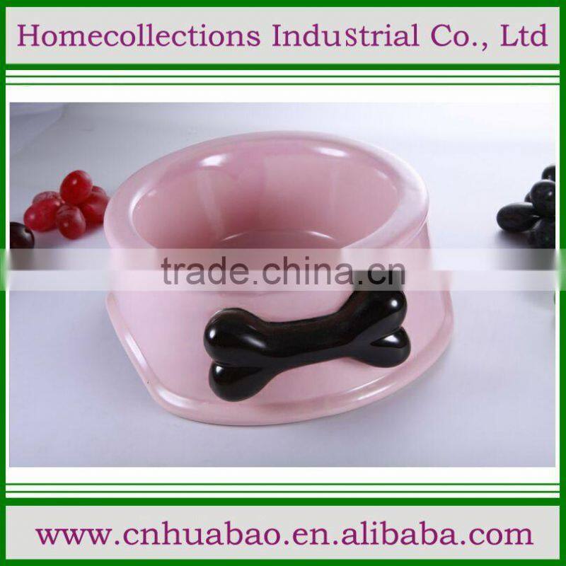 Cure design 100% melamine pet bowl/travel dog bowl/pet productfor girl pet innovative pet accessories