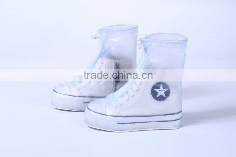 cheap broad-spectrum transparent pvc resuable shoes cover