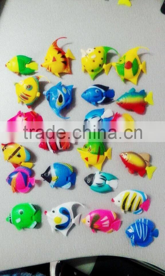 Aquarium artifical swimming plastic fish for decoration