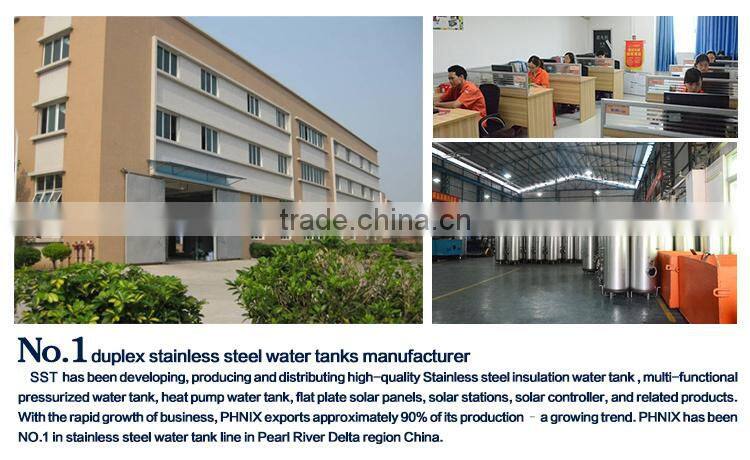 Popular pressurized solar water heater in Europe