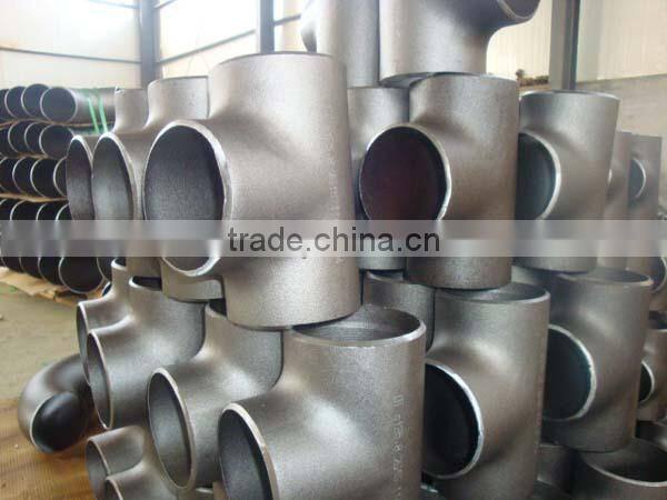 forging Mechanical Parts Fabrication Services cross Pipe Fittings stainless steel tee black steel pipe tee